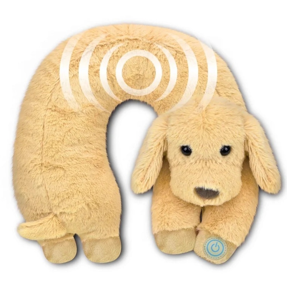 Reserved Health Touch Neck Massaging Massager Gift with Relaxing Vibration- Dog